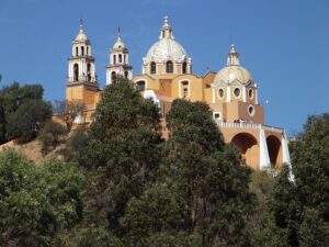 Santuario de la Virgen de los Remedios en Cholula Puebla