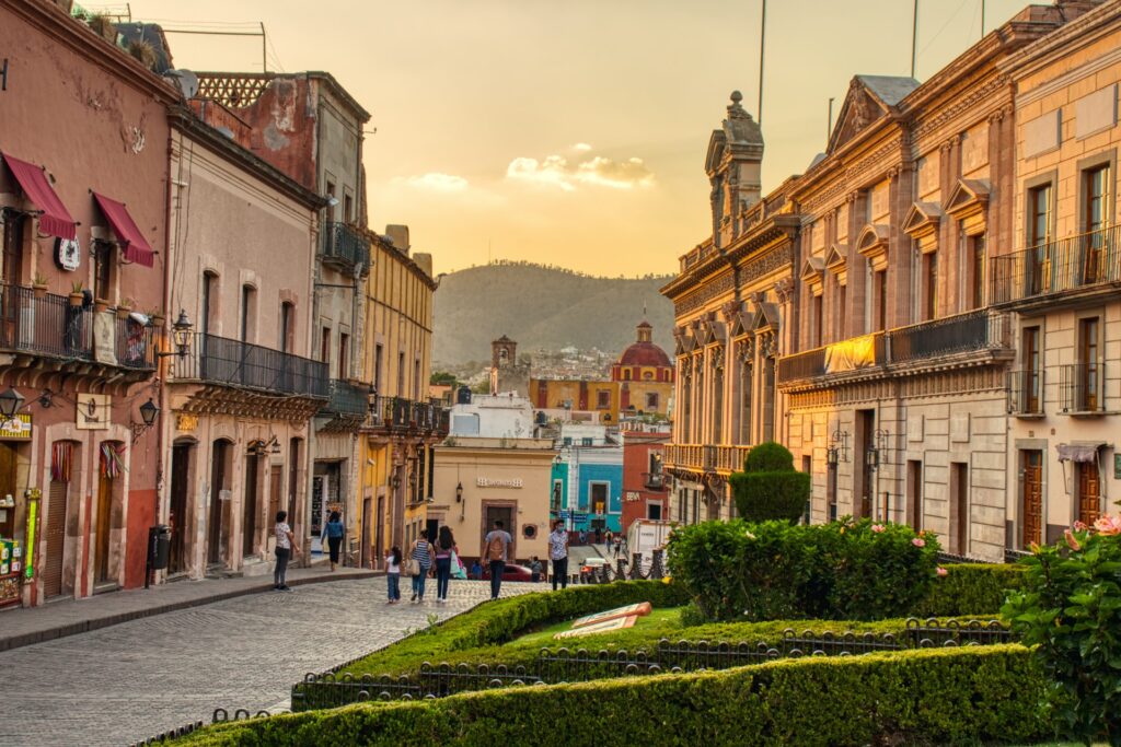 Calles peatonales de Guanajuato