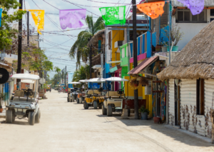 calles de Holbox en Quintana Roo