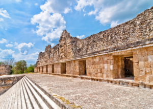zona arqueológica de Uxmal en yucatan