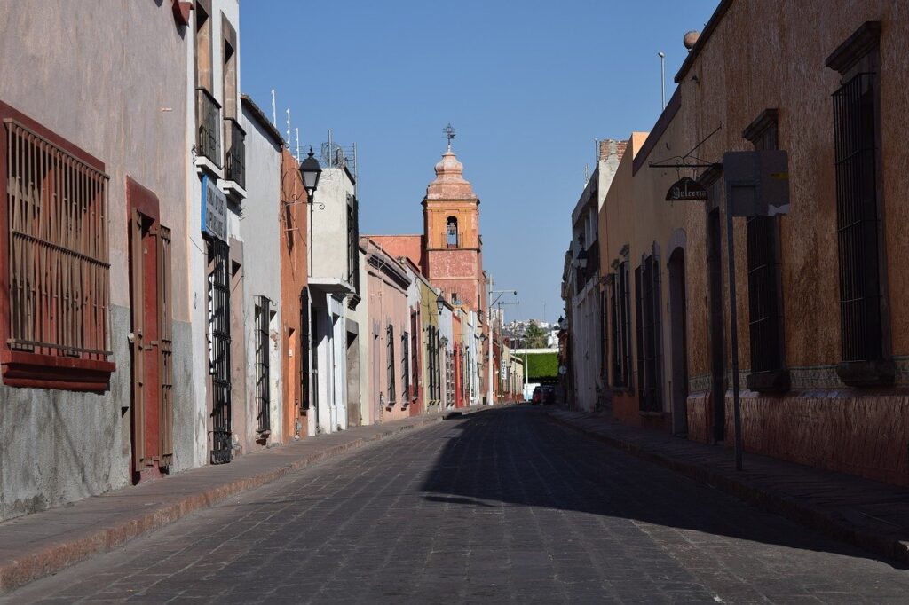 calles del centro de Queretaro